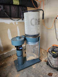 1HP Shop Dust Collector w/Micron Filter