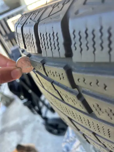 Set of 4 winter tires, size 235/65R18. Bought originally for $600, then sold my car shortly after. T...