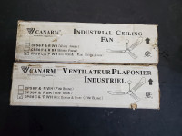 Industrial ceiling fans