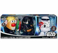 Star Wars Mr. Potato Head Luke Darth Vader Stormtrooper 3 Pack