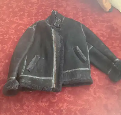 Shearling jacket like new, View more