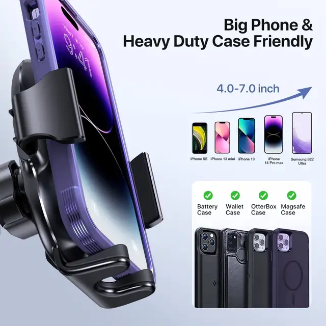3-in-1 Cell Phone Holders for Your Car - Miracase in Cell Phone Accessories in Markham / York Region - Image 6