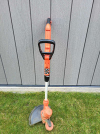 Black &decker electric trimmer and edge with attachable mower
