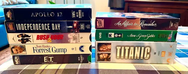Mixed VHS Tape Movie Lot - 9 Tapes633512967778591214