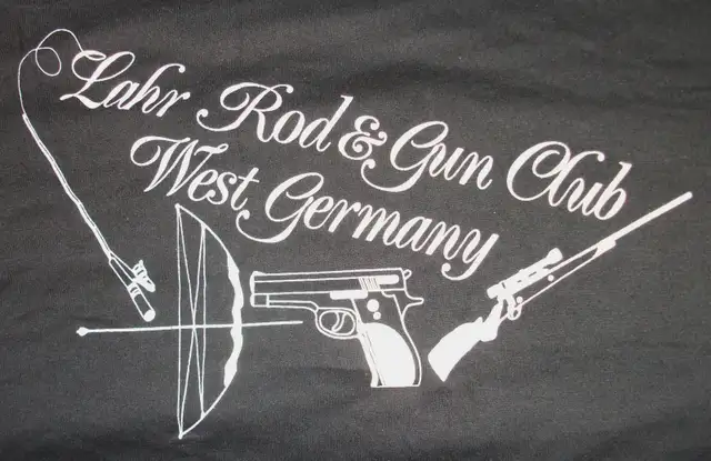 Lahr Rod & Gun Club West Germany T-Shirt. in Men's in Victoria - Image 2