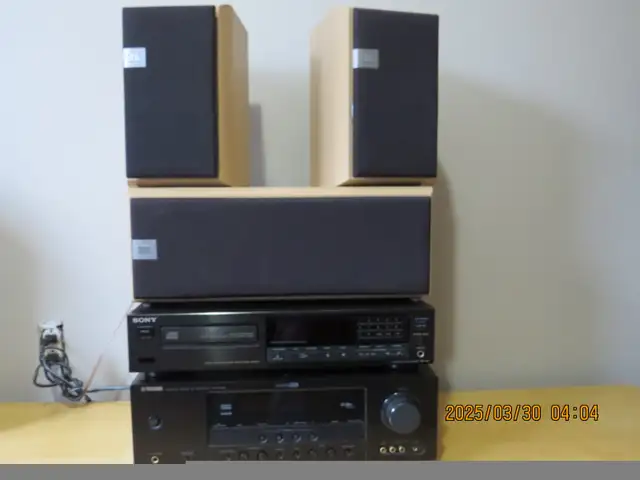 Yamaha  HTR 6130  AV  with JBL  Balboa Speakers in CDs, DVDs & Blu-ray in City of Montréal - Image 8