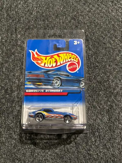 2000 Hot Wheels Corvette Stingray Collector #154 Blue(D)