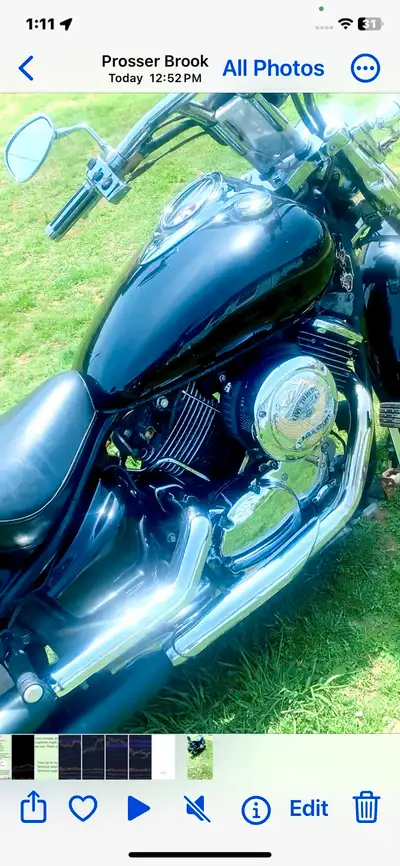 This bike runs strong, just put Carb kits in. 2 years ago put new performance cams, new battery this...