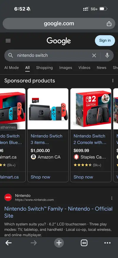 Nintendo switch 2 only opened not used much, View more