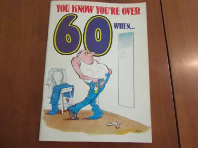 A nice book looking on the facts of being over 60. Ivory Tower Publishing 1992 Excellent used condit...