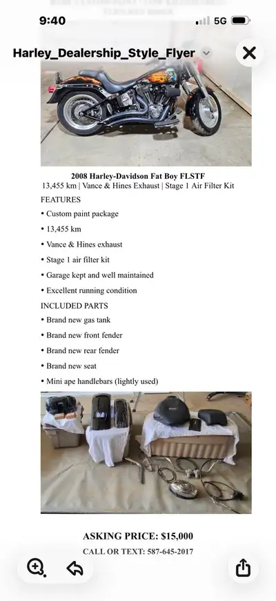 2008 Harley Davidson fat boy custom paint from Harley Davidson it’s 8 of 75 picture to match numbers...