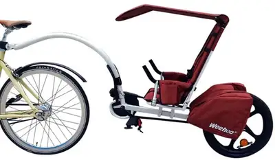 Weehoo Thrill, remorque vélo à pédales pour enfant, View more