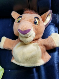 Lion king reversible plush puppet 