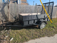 4'x9' STEEL utility trailer