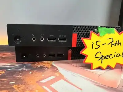 Lenovo M710Q Tiny PC | i5-7th Gen | 8G RAM | 128G SSD, View more