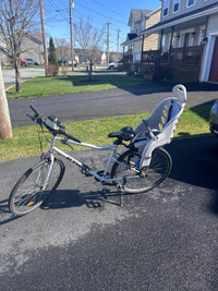 Kids Bike Seat. Seat for kids on a bike