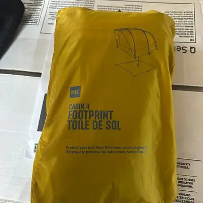 MEC Cabin 4 Tent Footprint, View more