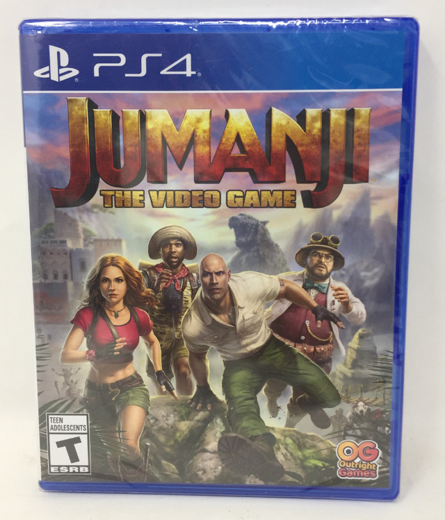 Jumanji PS4 Video game in Sony Playstation 4 in Calgary