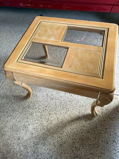 Wood End Table, View more