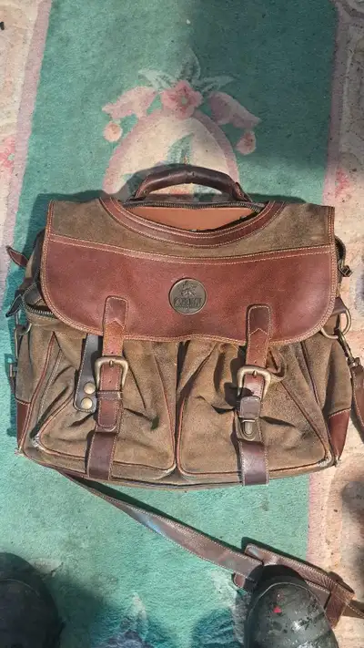 Rare one of a kind soft leather briefcase made for the anniversary of the sale of Sleemans. Pics ava...