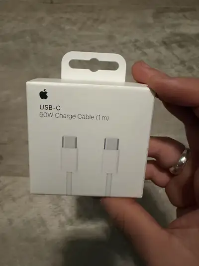 Genuine 60W Apple USB-C charging cable 1 meter length, View more