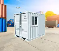 7 ft Small Container with 1 Door and 1 Window