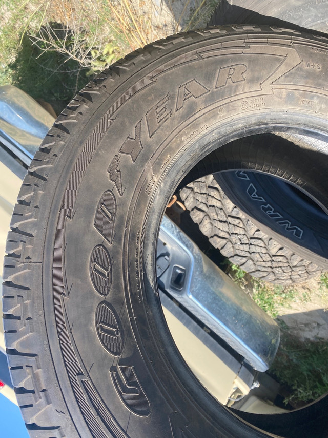 Four nearly new Goodyear Wrangler Fortitude HT 265/70R17 tires in Tires & Rims in Penticton - Image 2