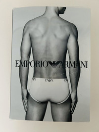 ARMANI White Brief  Size :M New with tags