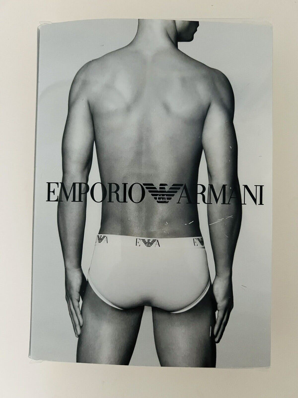ARMANI White Brief  Size :M New with tags in Men's in Markham / York Region