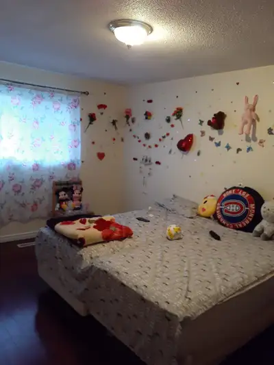 Rooms for rent Fully Furnished Rooms with Bed and Mattress , Big Neat and Clean Rooms with windows a...