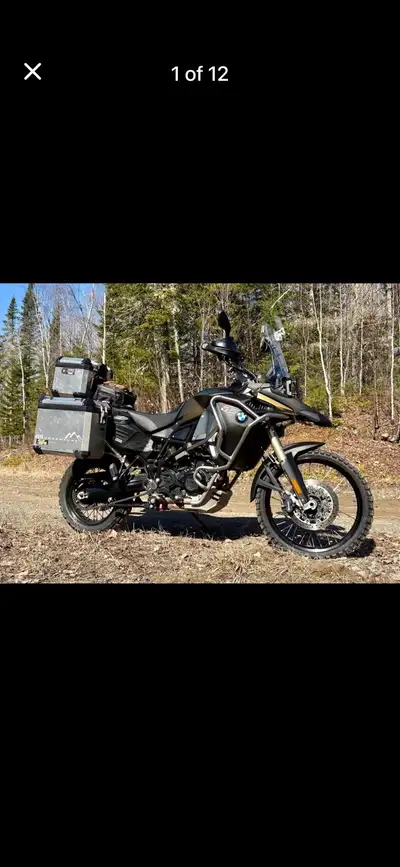 2015 BMW F800GSA. Key Upgrades & Performance: • Suspension: Significant handling upgrade with Hyperp...