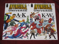 Official Handbook of Invincible Universe#1 & 2 set! comic book