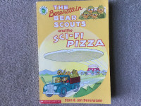 NEW BERENSTAIN BEAR SCOUTS AND THE SCI-FI PIZZA PAPERBACK NOVEL
