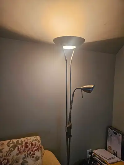 standing brass lamp hologen bulb, View more