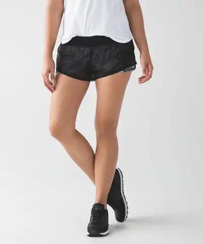 LULULEMON CITY SKY RUN BY SHORT DOTTIE TRIBE BLACK SIZE 8, View more