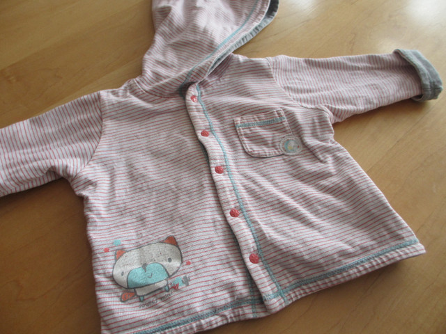 Veste unisexe en coton marque Souris mini (taille 12 mois) SM27 dans Vêtements - 12 à 18 mois  à Ville de Montréal - Image 4