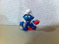 Smurfs - Vintage 1982 Mason Smurf (Blue Jumpsuit)