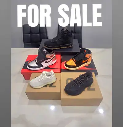 Nike, Jordan, Adidas Yeezy, View more