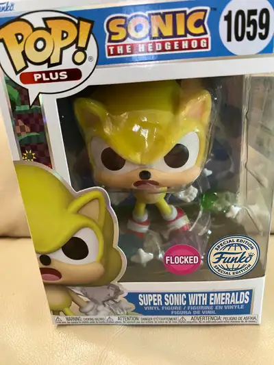 Super Sonic with Emeralds Funko Pop, View more