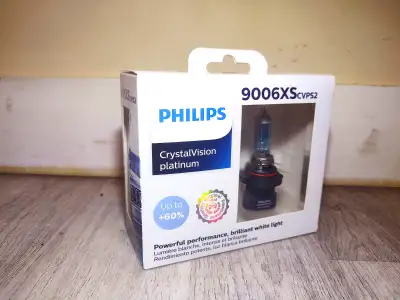 PHILIPS CRYSTAL VISION HEADLIGHT BULBS., View more