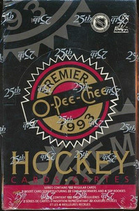 1992-93 OPC PREMIER hockey ... first OPC LINDROS, HASEK, SELANNE