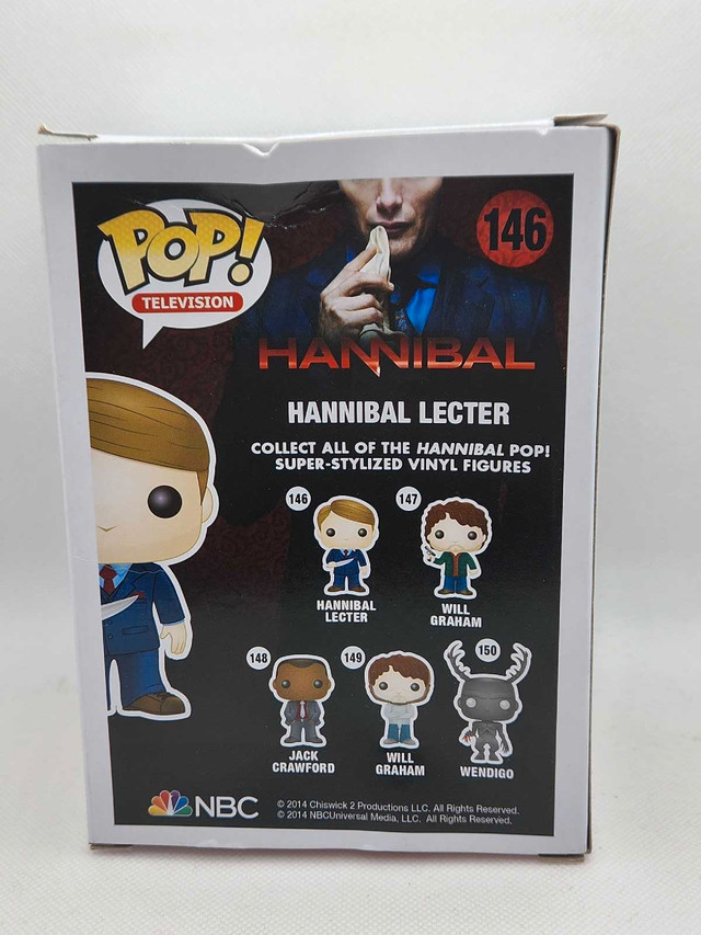 Hannibal Lecter 146 Funko Pop! *RARE* in Arts & Collectibles in Kingston - Image 3