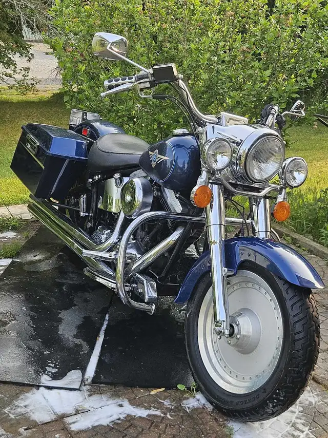 1995 harley davidson fatboy in Street, Cruisers & Choppers in Norfolk County - Image 6