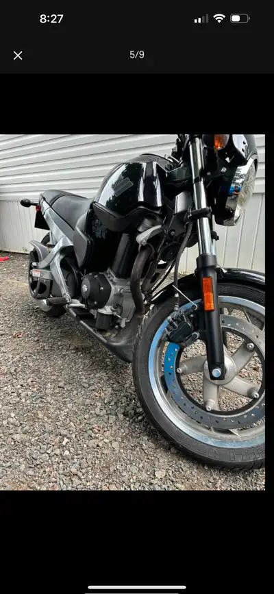 LOW miles, only 3600 miles! (Bike is in miles) Single cylinder, 5 speed manual, belt driven. Open to...