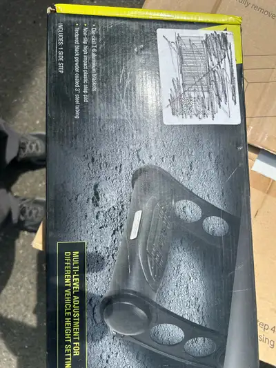 Great addition to truck, SUV, Van for that easy in step up. Read box in pics for your vehicle