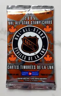 Paquet scellé de cartes de hockey 2005 Poste Canada NHL All-Star