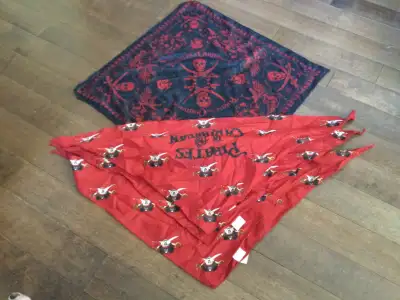 Pirates of the Caribbean headbands and handkerchiefs, View more