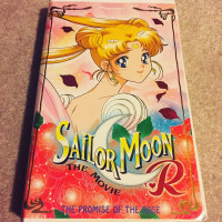 Sailor Moon R The Movie. The Promise of the Rose VHS Tape