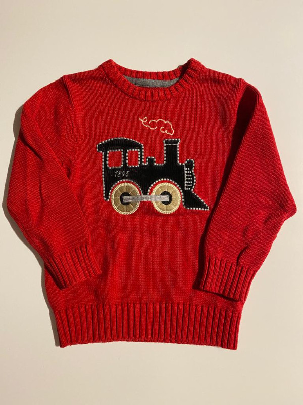 Christmas Sweater Boy, size 4 in Clothing - 4T in Markham / York Region