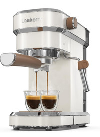 Laekerrt Espresso Machine, 20 Bar Coffee Maker CMEP01 with Comme